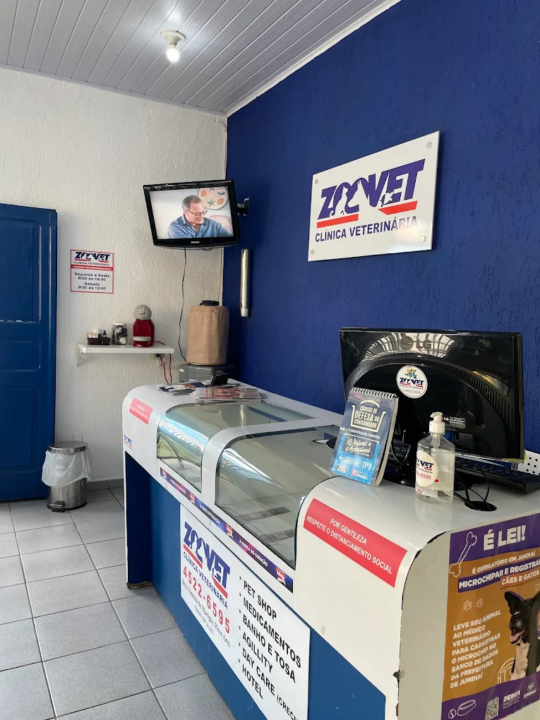 Recepção da Clínica Zoovet